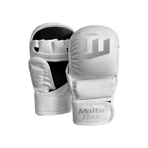 MaiTuFit Youth Open Palm Glove Gloves-White